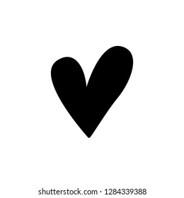 heart flat icon. Element of Valentine's Day icon for mobile concept and web apps. Detailed heart flat icon can be used for web and mobile