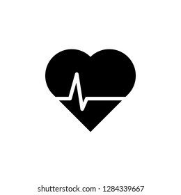 heart flat icon. Element of Valentine's Day icon for mobile concept and web apps. Detailed heart flat icon can be used for web and mobile