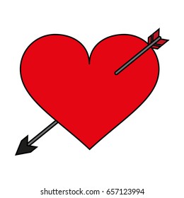 heart flat illustration