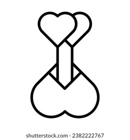 Heart Flower icon design for personal commercial use