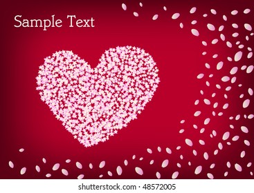 heart flowers