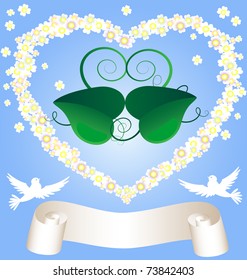 heart flowers