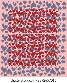 Heart frame for colorful backgrounds and portraits