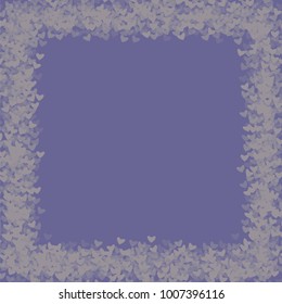 Heart frame which consists of isolated elements. Modern style with beautiful elements in heart frame. Can be used as print, wallpaper, cards, valentine cards, logo, background and etc.