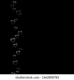 Heart frame which consists of isolated elements. Modern style with beautiful elements in heart frame. Can be used as print, wallpaper, cards, valentine cards, banner, background and etc.