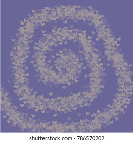 Heart frame which consists of isolated elements. Modern style with beautiful elements in heart frame. Can be used as print, wallpaper, cards, valentine cards, logo, background and etc.