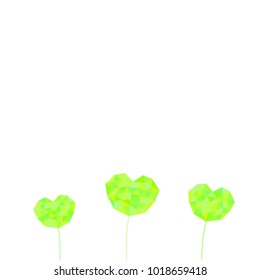 Heart futuristic bright is colored triangular illustration of love vector. Stylish and beautiful heart futuristic bright. Can be used as poster, border, background, card, cover, wallpaper, template