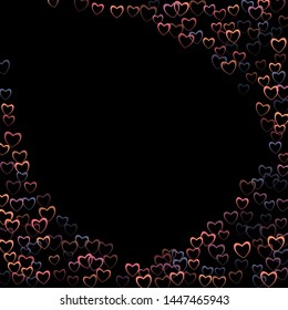 Heart geometric which consists of isolated elements. Modern style with beautiful elements in heart geometric. Can be used as print, wallpaper, cards, valentine cards, banner, background and etc.