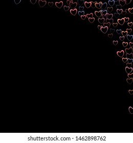Heart geometric which consists of isolated elements. Modern style with beautiful elements in heart geometric. Can be used as print, wallpaper, cards, valentine cards, banner, background and etc.