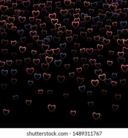 Heart geometric which consists of isolated elements. Modern style with beautiful elements in heart geometric. Can be used as print, wallpaper, cards, valentine cards, banner, background and etc.