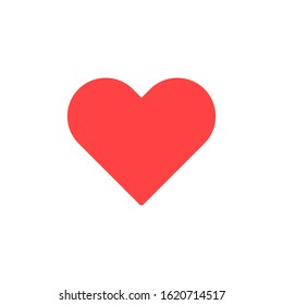 Heart glyph icon and romance element