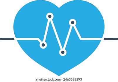 Heart Graph Icons: Illustrate Cardiac Data with Dynamic Graphics