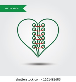 heart graphic design template