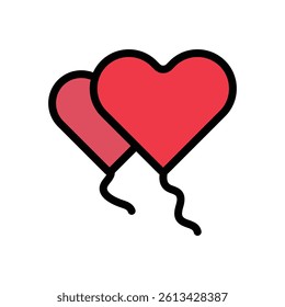 Heart Graphic Illustration Icon Vector