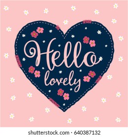 heart graphic for t-shirt