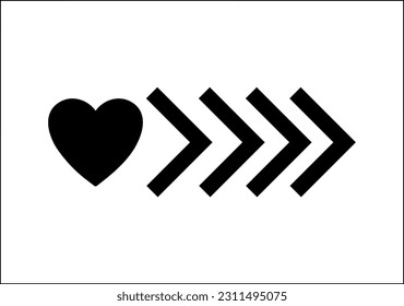 Heart is greater than everything love symbols affection 