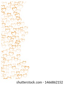 Heart greeting which consists of isolated elements. Modern style with beautiful elements in heart greeting. Can be used as print, wallpaper, cards, valentine cards, banner, background and etc.