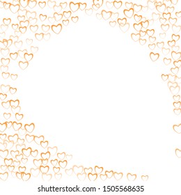 Heart greeting which consists of isolated elements. Modern style with beautiful elements in heart greeting. Can be used as print, wallpaper, cards, valentine cards, banner, background and etc.