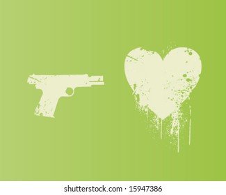 Pistola de corazón