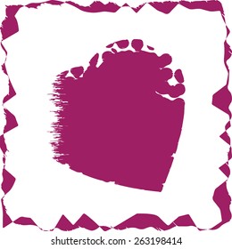  Heart Halftone Background Illustration.