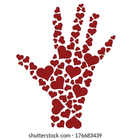 Heart hand