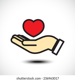 Heart in hand