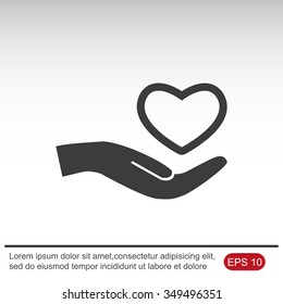 Heart in hand