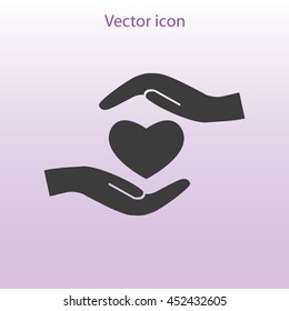 Heart in hand
