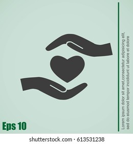 Heart in hand