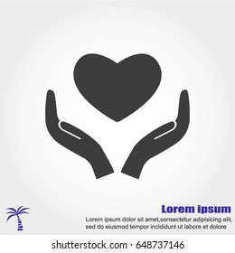 Heart in hand