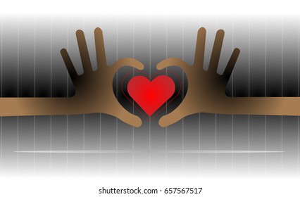 Heart in hand