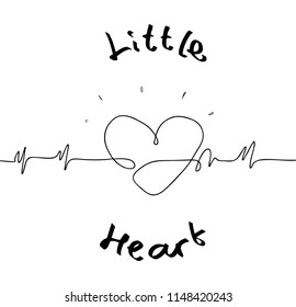 heart hand drawn