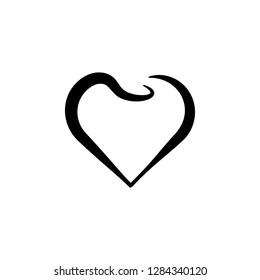heart hand drawn icon. Element of Valentine's Day icon for mobile concept and web apps. Detailed heart hand drawn icon can be used for web and mobile