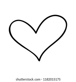 Heart Outline Images, Stock Photos & Vectors | Shutterstock