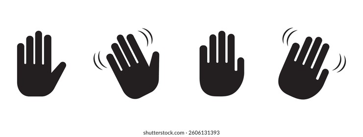 Heart in hand icons set. Hands holding heart icon. Love icon. Health, medicine symbol. Healthcare hands holding heart flat and line style - stock vector

