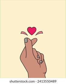 símbolo de forma de corazón