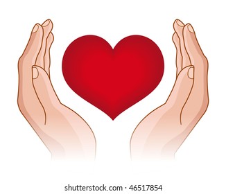 heart in hands