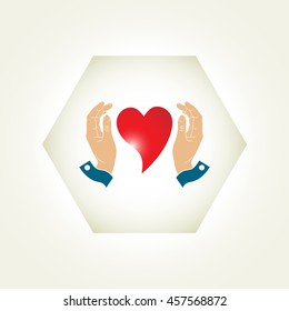 heart  and  hands , sign