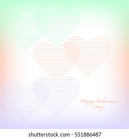 Heart. Happy Valentine's Day