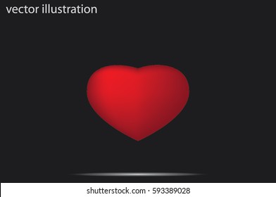 heart, headphone and microphone icon vector illustration.