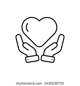 Heart Health Icon vector stock illustration