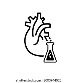 Heart Health Illustration Human Care eps