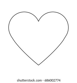 heart healthy love feeling symbol icon