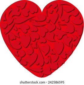 Heart with hearts within