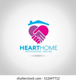 Logotipo Heart Home