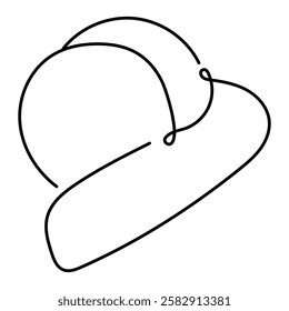 Heart Hug Continuous Line Icon. Circle Hug Monoline Icon.
Abstract Embrace Line Art Icon. Editable Stroke.