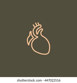 Heart icon, 