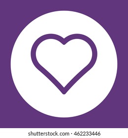  Heart  icon. - Shutterstock ID 462233446