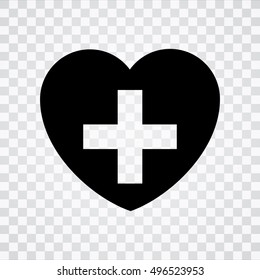 Heart icon with Add sign