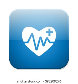 Heart icon with add symbol